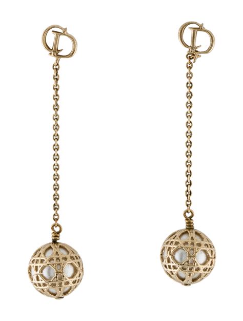 dior secret cannage earrings silver|Cannage Earring Gold.